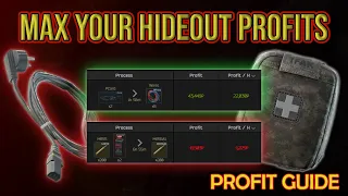 Tips to make over ₽100k/hr in your Hideout - Escape from Tarkov - Hideout Profit Guide