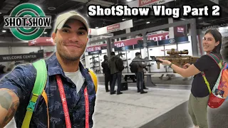 I'm in Gun Heaven - ShotShow Vlog Part 2