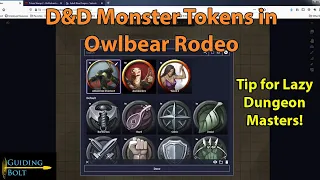 Create D&D Monster Tokens in Owlbear Rodeo - SO EASY!