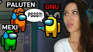 Ich zwinge Paluten und Mexify mir zu helfen! 4 IMPOSTER in Among Us