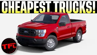 These Are The Cheapest New Trucks From Every Manufacturer!