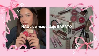 Haul de maquillaje barato ⋆ ˚｡⋆౨ৎ˚ | maquillaje económico bueno, bonito y barato!