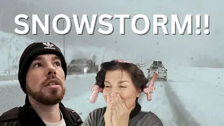 We got STUCK???  || BIG snowstorm hits COLORADO 🥶