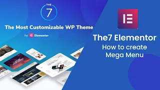 The 7 Elementor Theme Tutorial #7 How to Create Mega Menu | Create Mega Menu using Elementor