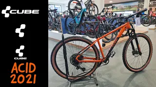 CUBE ACID  from 2021 HARDTAIL MTB (  walk around  )