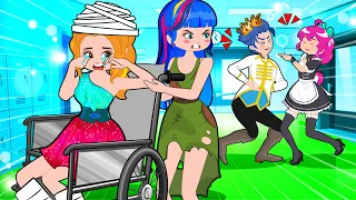 Prince Alex Falls in Love But Not Poor Princess! Trap Boy and Mean Girl! | Poor Princess Life 2024