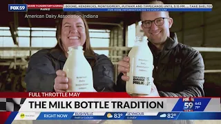 The tradition of milk at IMS during the Indy 500