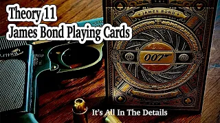 The BEST Gift for a Bond Fan!! Theory 11 James Bond Playing Cards Review