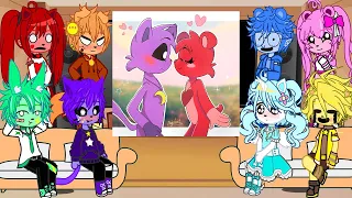Smiling Critters react to Themselves (1+2)|| Poppy Playtime Chapter 3 || Gacha React