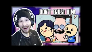 DON'T TRUST HIM! Reacting to Cyanide & Happiness Compilation #12 (Charmx reupload)