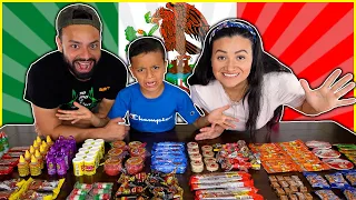 PROBANDO DULCES MEXICANOS