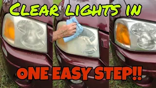 Amazing EASY headlight revamp!!