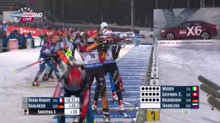 World Championship Kontiolahti 2015 Pursuit Ladies 10 Km