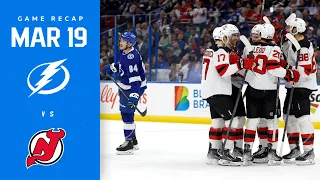 RECAP: Devils @ Lightning 3/19/23 | Traffic Jam.