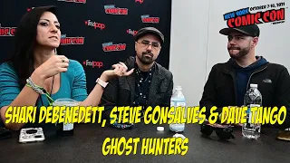 Ghost Hunters Steve Gonsalves, Dave Tango and Shari DeBenedetti | NYCC