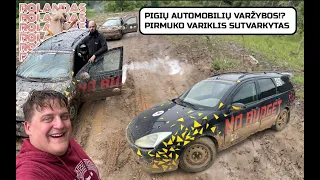 ROLANDAS: PIGIŲ AUTOMOBILIŲ VARŽYBOS / PIRMUKAS JAU GYVAS?