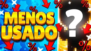 ESTE es el BRAWLER LEGENDARIO MENOS JUGADO por GENTE PRO🧐