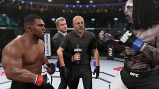 Mike Tyson vs. Hell Dog - EA Sports UFC 2 - Boxing Stars 🥊