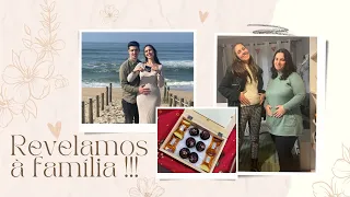 Revelamos a gravidez à família e suas reações!