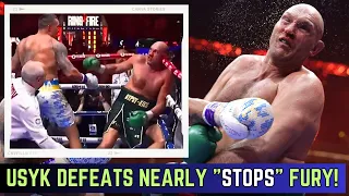 Usyk EDGES Fury 114-113! Tyson SAVED By REF! Says He "WON" - Blames Ukraine War! Rematch October!