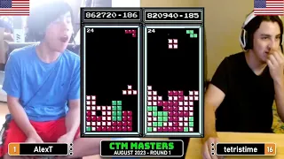 Alex T, Tetris Time | Rd 1 | Classic Tetris Monthly Masters