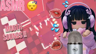 ROBLOX ASMR 🌟 Tingly Mouth Sounds + Tapping 💗 BRAIN MELTING 😴