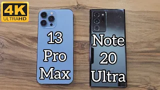 iPhone 13 Pro Max vs Samsung Galaxy Note 20 Ultra