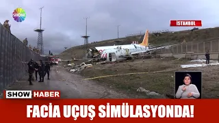 Facia uçuş simülasyonda!