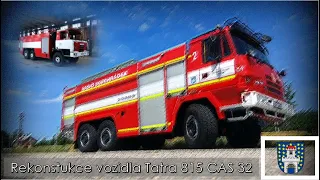 Hasiči Borohrádek - Rekonstrukce vozidla Tatra 815 CAS 32/8500/800 - S3R