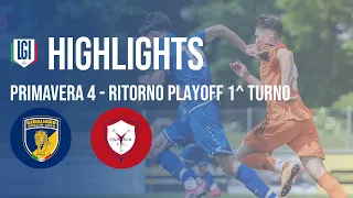 Highlights Giugliano-Monterosi Primavera 4, ritorno 1° turno playoff stagione 2023-24