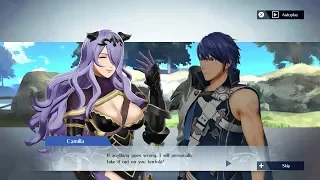 Fire Emblem Warriors - Camilla & Chrom Support Conversation