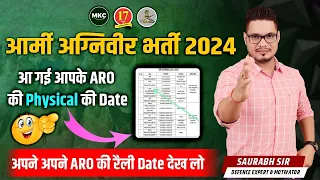 Army Agniveer Physical Date 2024 | Good News 🥰लो आ गई Agniveer Army Physical Date 2024 | Army Rally