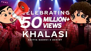 Full Song Of Khalasi With Shinchan || Aditya Gadhvi x Achint || coke Studio Bharat