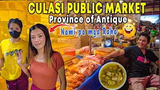 NEW CULASI PUBLIC MARKET | Market Adventure with the Playful Tindera |  PRIDE OF ANTIQUE Province