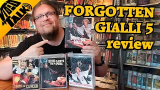 FORGOTTEN GIALLI Vol. 5 Vinegar Syndrome review!