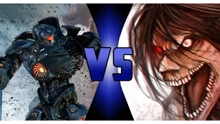 Gipsy Danger VS Eren Jaeger (Pacific Rim VS Attack on Titan) | One Second Punch Out Ep 9