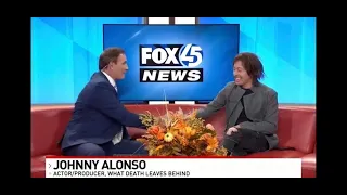 What Death Leaves Behind Fox Morning Show interview with actor Johnny Alonso WBFF Baltimore