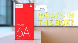 Xiaomi Redmi 6A Unboxing and First Look | What Can Xiaomi Possibly Bundle at This Price?