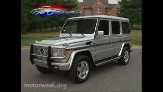 Motorweek 2002 Mercedes Benz G-Class Road Test