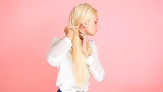 Hair Tutorial: The Faux Fishtail Ponytail