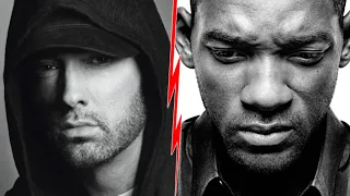 Will Smith humilhou Eminem publicamente e o rapper se vingou da melhor forma que sabe