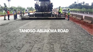 China Geo Kumasi Tanoso - Abuakwa Road Project Update 2022.