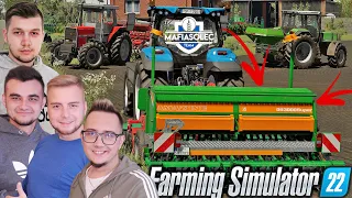 KOLEJNY NOWY NABYTEK?😯Siewy Na Dwa Zestawy!😍"SĄSIEDZI" #18 [S1] 🌾FS22 MP| MafiaSolecTeam🚜