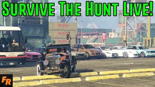 Gta 5 Challenge - Survive The Hunt Live!