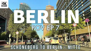 Berlin Drive Pov Ep. 7 | Berlin Schöneberg To Berlin Mitte 🚘 | 4K HDR