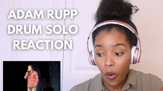 Watch Me React to Adam Rupp's Drum Solo | Reaction Video | ayojess