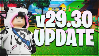 Everything You NEED To Know About Today's Update in LEGO Fortnite! (v29.30)