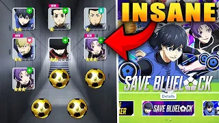 The CRAZIEST Summon!!! Save Bluelock FIRST LOOK & My Best Team/RANK 1 (Bluelock PWC)