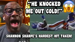 When Shannon Sharpe got KNOCKED OUT! 😨 Shannon Sharpe’s HARDEST HIT in his NFL Career! Night Cap