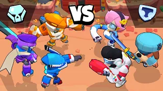 MECHA SQUAD VS STARR FORCE| | BRAWL STARS